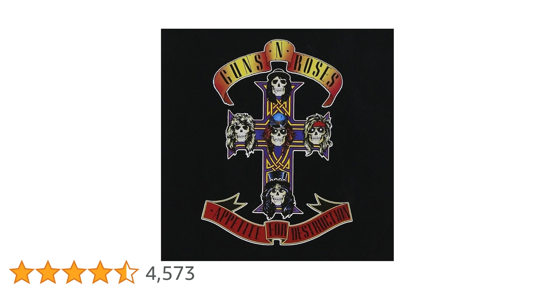 国内盤 GUNS N’ ROSES - APPTITE FOR DESTRUCT GUNS N ROSES APPETITE FOR DESTRUCTION JAPAN CD AUDIOPHILE
